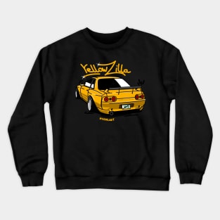 Stance Skyline R32 Cartoon Style godzilla Crewneck Sweatshirt